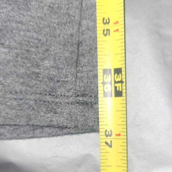 Maxi Skirt Charcoal Gray Soft Stretchy Comfortable Pull On Yoga 2X Flat Waist - Picture 5 of 7